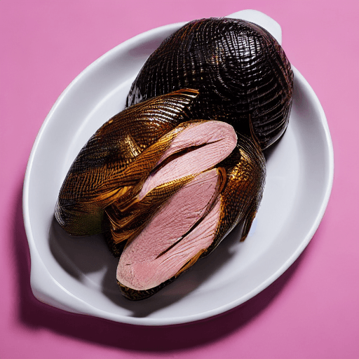 pavo en relleno negro food