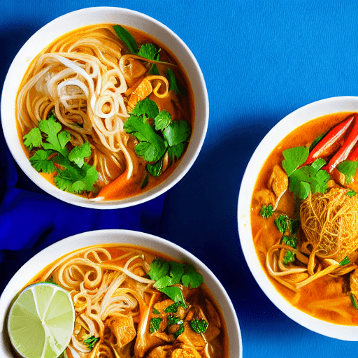 peranakan laksa food