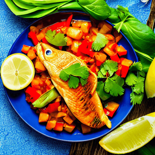 pescado a la veracruzana food