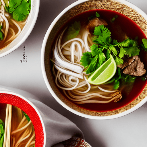 pho ap chao food