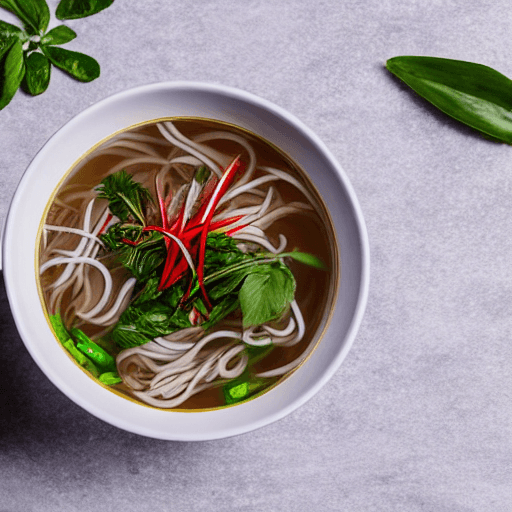 pho chay food
