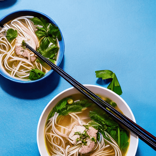 pho cuon food