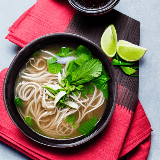 pho tai food