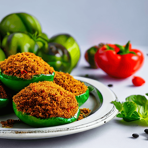 pimientos rellenos food