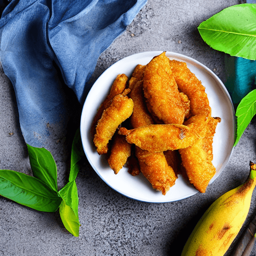 pisang goreng indonesia food