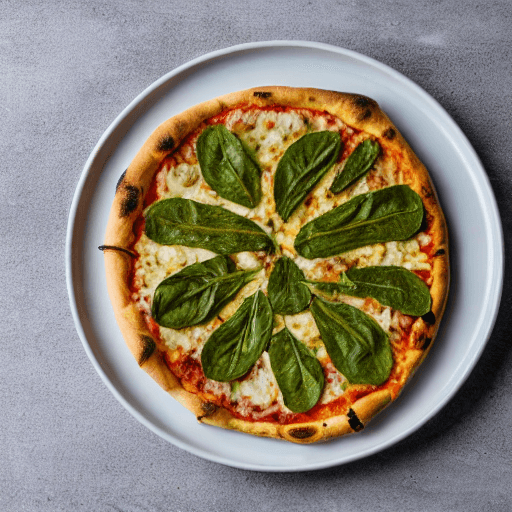 pizza con cicoria e salsiccia food