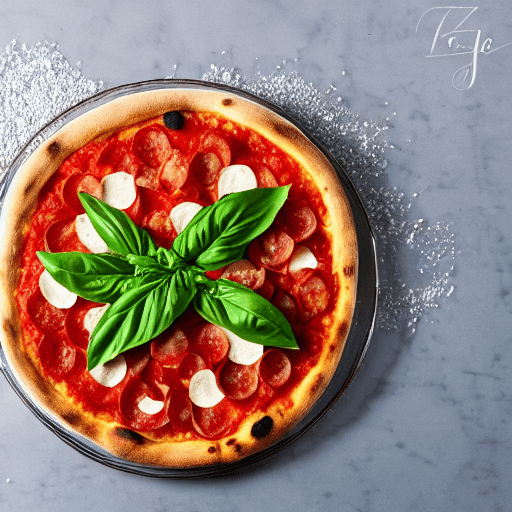 pizza margherita food