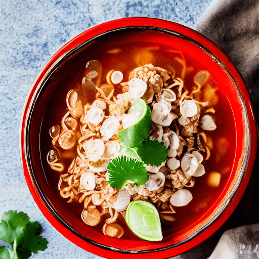 pozole blanco food