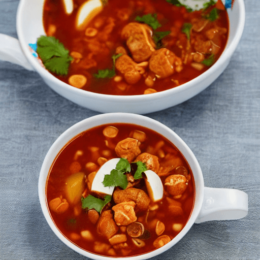 pozole rojo food