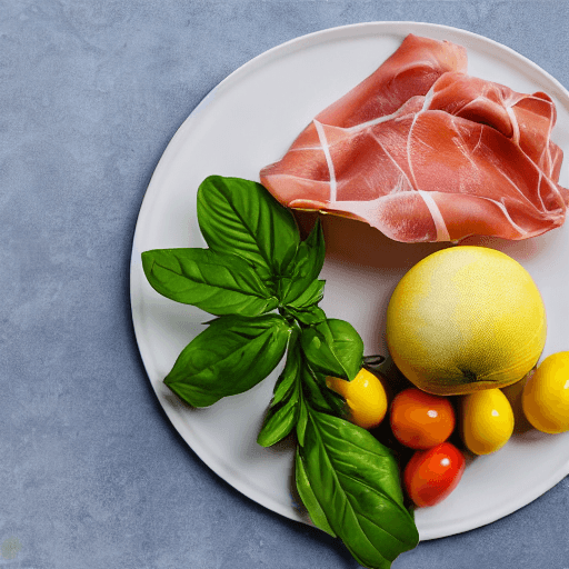 prosciutto e melone food