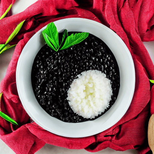 pulut hitam food