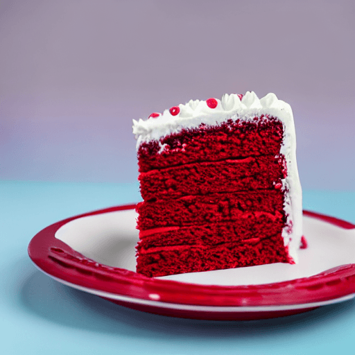 red velvet cake food