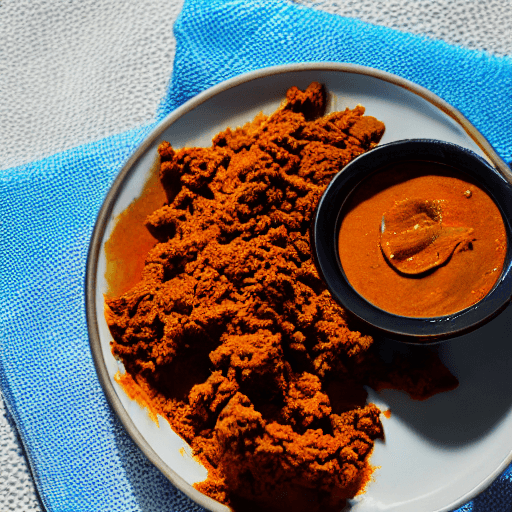 rendang hati food