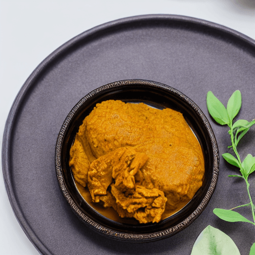 rendang telur food