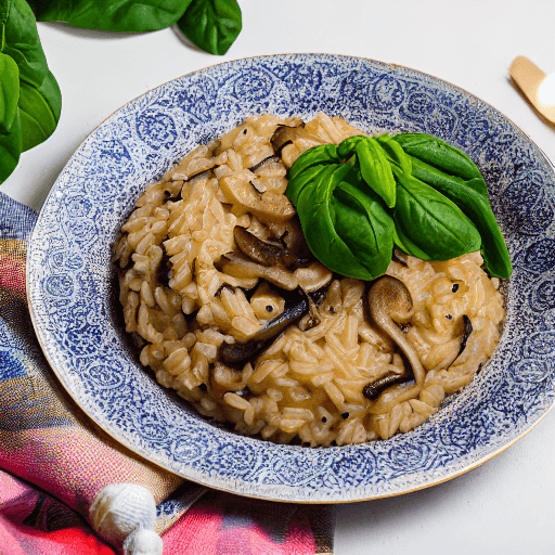 risotto ai funghi porcini food