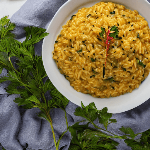 risotto alla milanese food