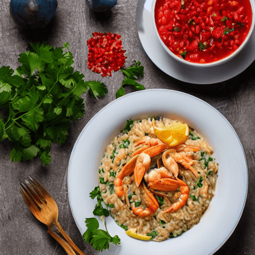 risotto de mariscos argentina food