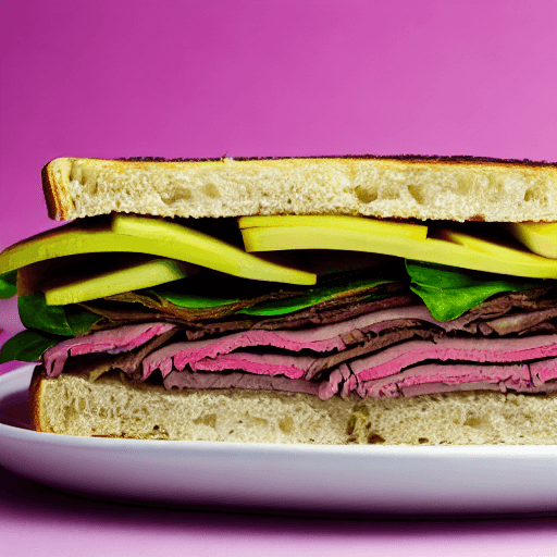 roast beef sandwich food