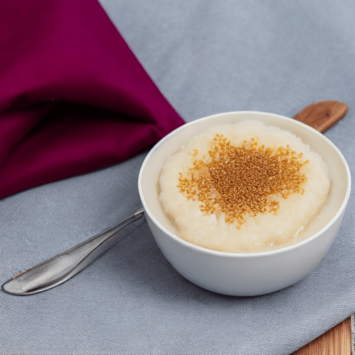 sago pudding food