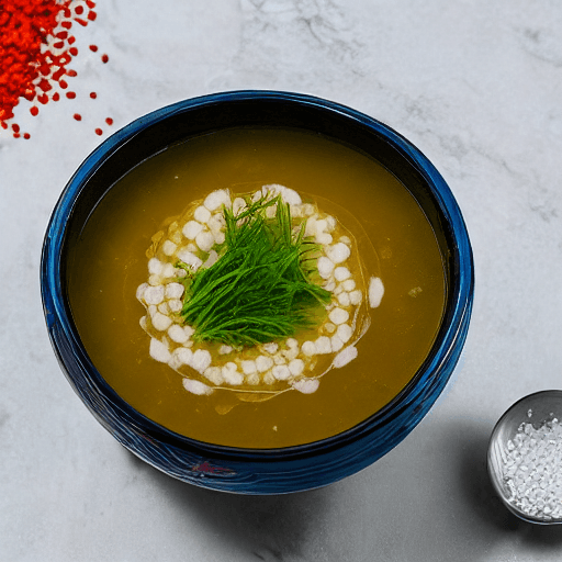 sago soup bil mshait food