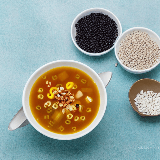 sago soup food