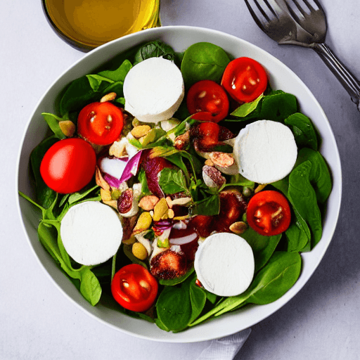 salade de chèvre chaud food