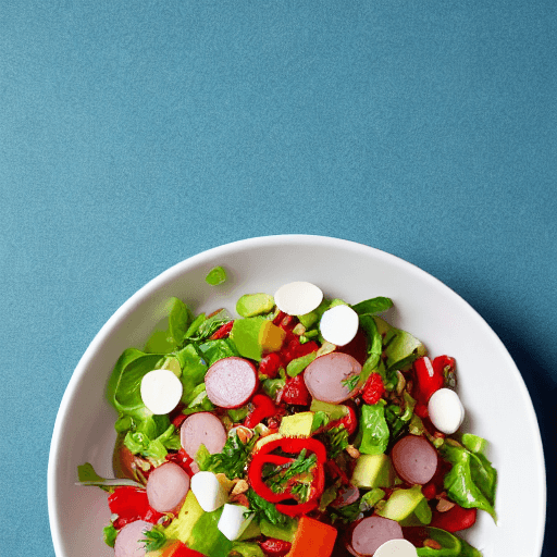 salade lyonnaise food