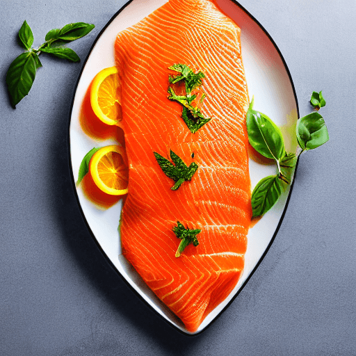 salmone all'arancia food