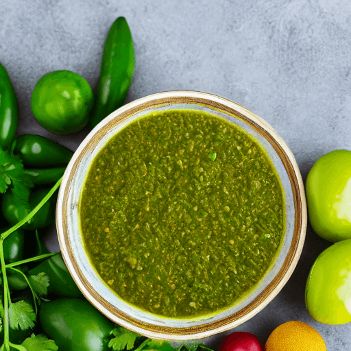 salsa verde food