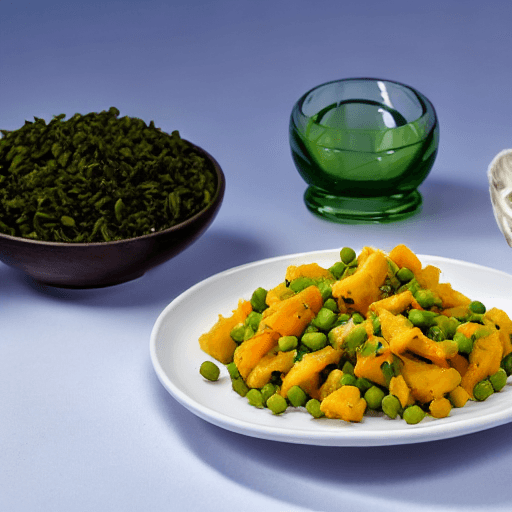 saltfish and peas guyana food
