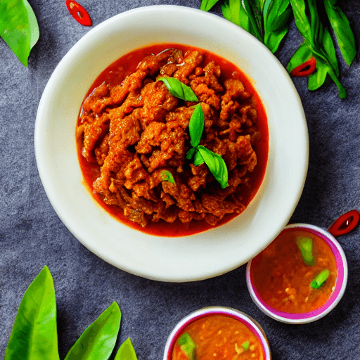 sambal jering food