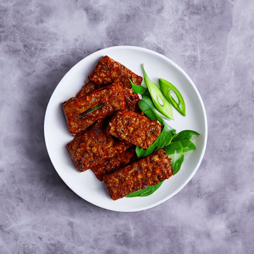 sambal tempeh food