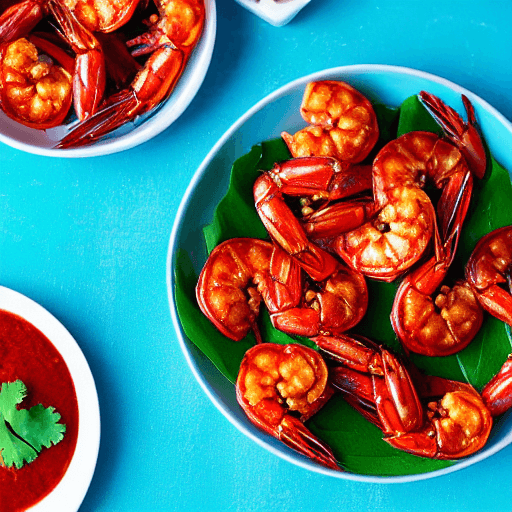sambal udang food