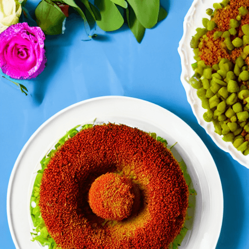 samboosa bil lahem wal mshait food