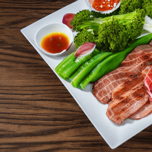 samgyeopsal food