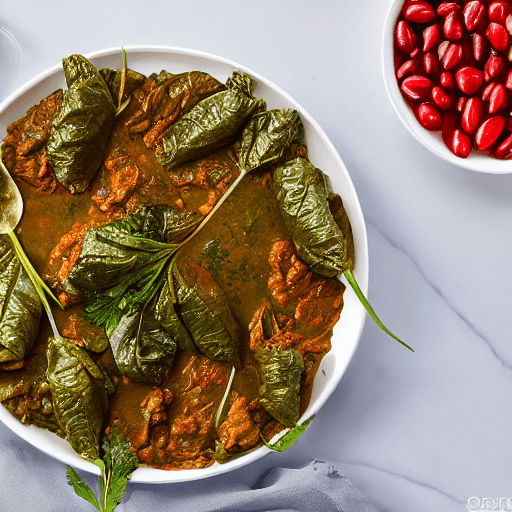 sarma me arra albania food