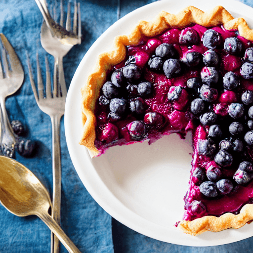 saskatoon berry pie food