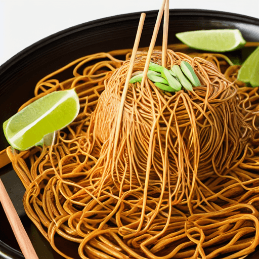 satay bee hoon food