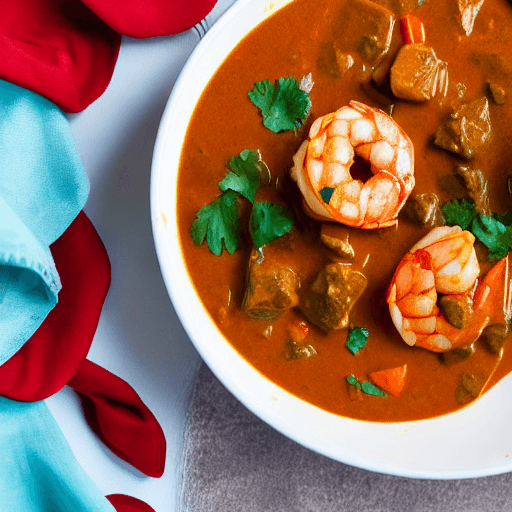 shrimp curry mauritius food
