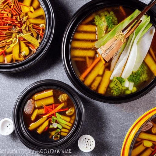 sichuan hotpot food