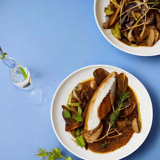 slavink met champignonroomsaus food