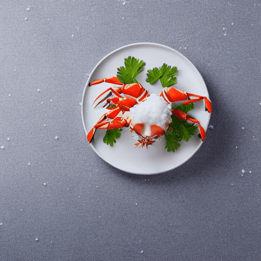 snow crab food