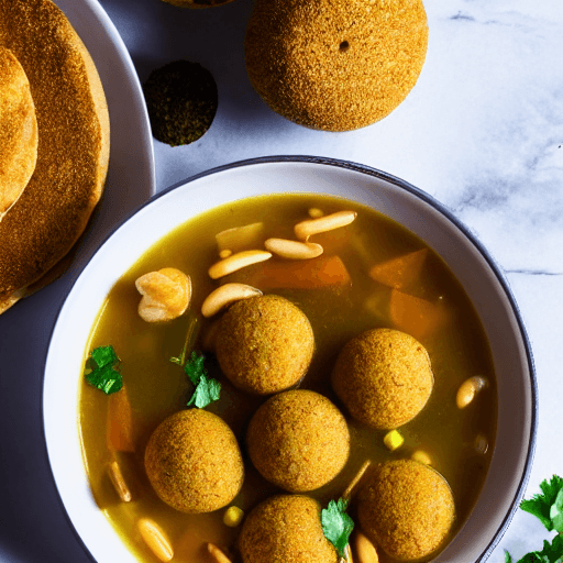 sopa de albóndigas food
