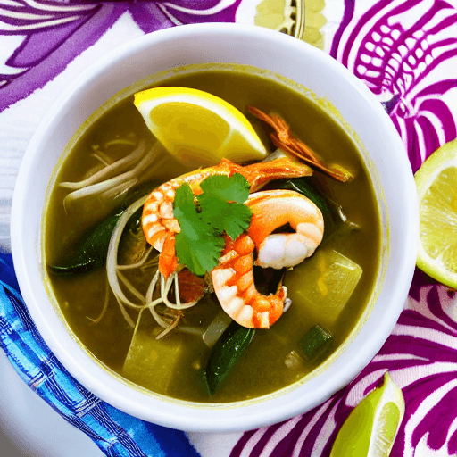 sopa de mariscos food