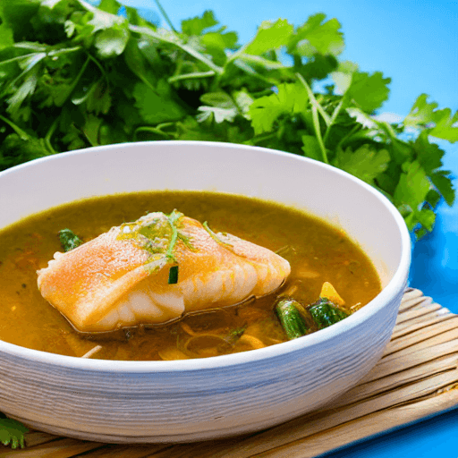 sopa de pescado food