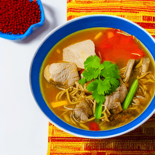 soto ayam betawi indonesia food