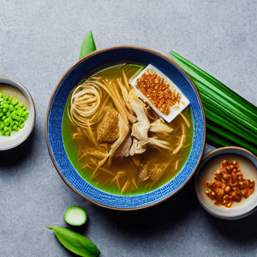 soto ayam tegal indonesia food