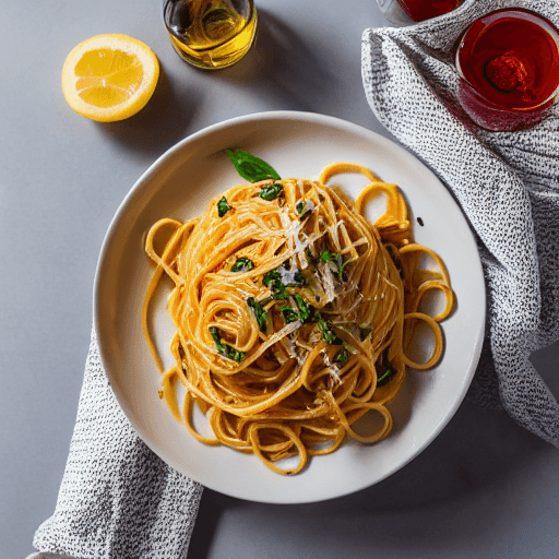 spaghetti alla carbonara food