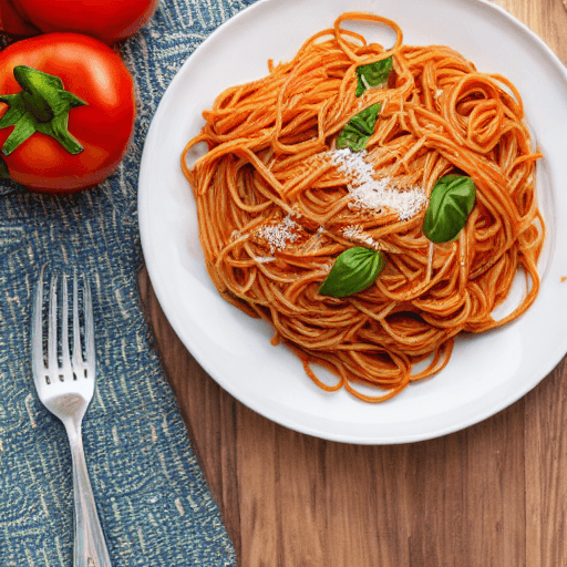 spaghetti alla nerano food