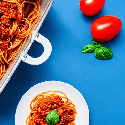 spaghetti bolognese food